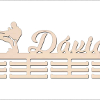 Vešiak na medaily - Karate