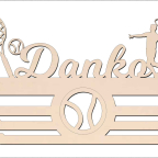 Vešiak na medaily - Tenis