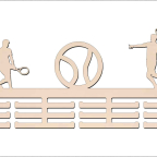 Vešiak na medaily - Tenis