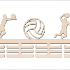 Vešiak na medaily - Volejbal