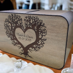 Svadobná truhlica na peniaze - XXL strom