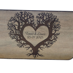 Svadobná truhlica na peniaze - XXL strom