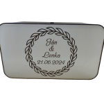 Svadobná truhlica na peniaze - XXL ornament