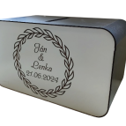 Svadobná truhlica na peniaze - XXL ornament