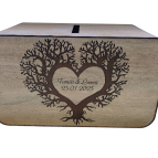 Svadobná truhlica na peniaze - XXL strom