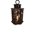 Drevená lucerna - Kvet