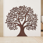 Drevený strom života na stenu – Nekonečné vetvy