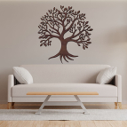 Drevený strom života na stenu – Sila koreňov