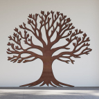 Drevený strom života na stenu – Strom rovnováhy