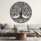 Drevený obraz - Strom života Harmónia koreňov