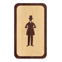 Tabuľka na dvere - Muži