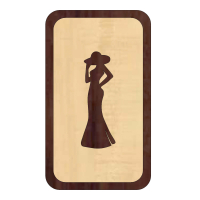 Tabuľka na dvere - Ženy