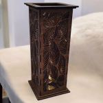 Vysoký drevený svietnik - Listy