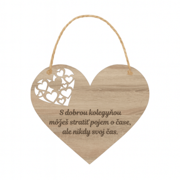 Drevené srdce – Dobrá kolegyňa