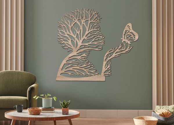 Drevený obraz – Duša prírody