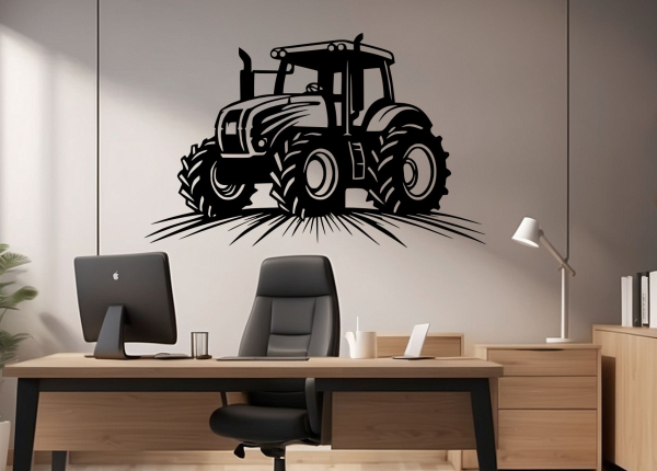 Drevený obraz na stenu – Traktor