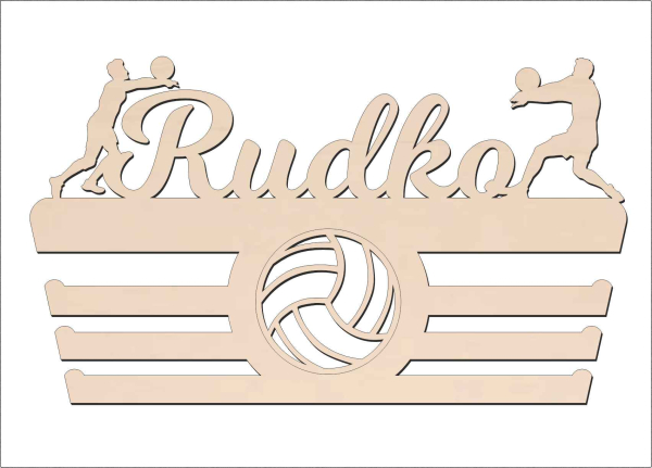 Vešiak na medaily - Volejbal