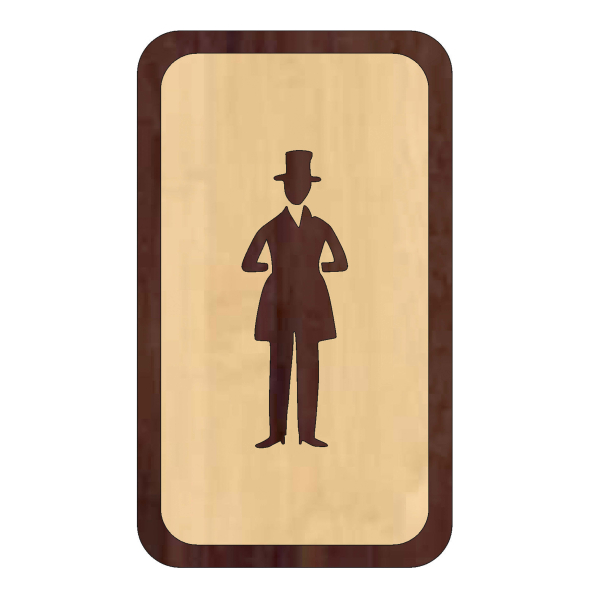 Tabuľka na dvere - Muži