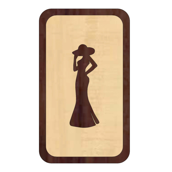 Tabuľka na dvere - Ženy